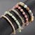 Import Fashion jewelry glass beads natural stone string five sets beaded bracelets from China