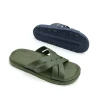Fashion PVC women jelly slippers Summer beach ladies slippers slide Customize color and Logo soft outsole slide