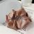 Import Fashionable women hair accessories elastic hair bands plain color  pu leather hair scrunchies for girls from China