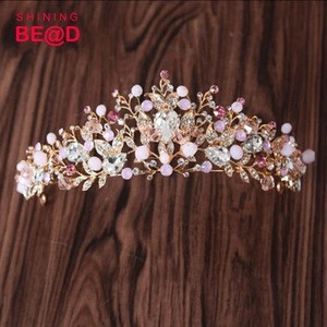 Fashional rhinestone tiara crystal wedding bridal crown