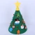Import Felt christmas decoration 3D felt Christmas tree with ornaments from China