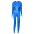 female Solid Color Full Sleeve Jumpsuit With Corset yoga bodysuit jumpsuit 2 Piece Sets Outfits Gym Workout Jumpsuit Corsets