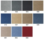 Fire Resistance Pp Or Nylon Yarn Commercial Office Floor Carpet Tiles With Bitumen Or Pvc Backing