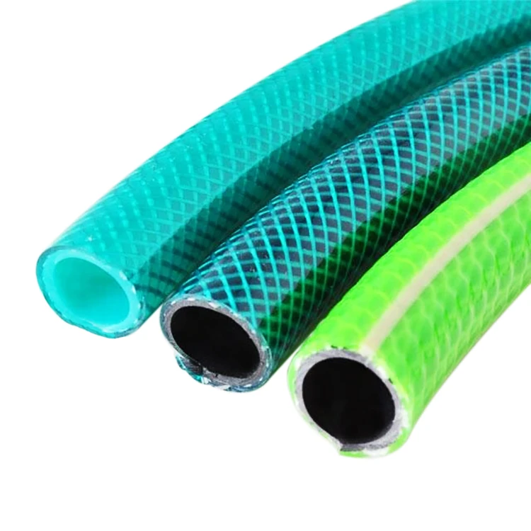 Flexible PVC Garden Water Supply Hose Braided 3/8 Inch Water Hose