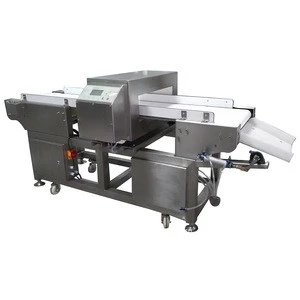 Food conveyor tunnel metal detector touch screen digital intelligent belt band search coil for production processing industry
