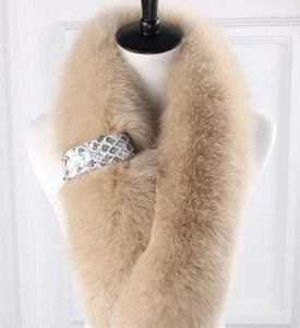 Fox fur scarf/ all-match winter fur shawl