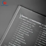 free sample hot sale pp transparent plastic file document wallet folder with custom design