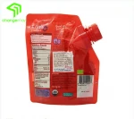 Free Sample Spouted Pouch Packaging Bag for Sauces, Energy Drinks, Alcoholic Beverages