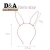 Import Free Shipping Christmas Rabbit Ear Velvet Hairband For Baby 72335 from China