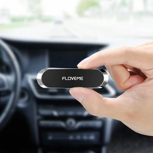 Free Shipping Universal Magnetic Car Phone Holder Stand FLOVEME Multifunctional Magnet Wall Mobile Phone Holder