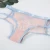 Import French embroidery lace sexy triangle cup bra set girl underwear wire free thin belt small chest bra and panties from China