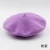 Import French Style Lightweight Casual Classic Solid Color Wool Beret Hat Cap from China