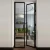 Import french style thin internal kitchen aluminium glass door from China
