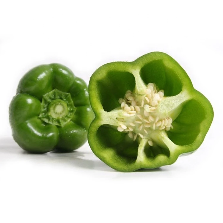 Fresh green peppers