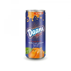 Fresh Orange Pulp Organic Juices - Daani Juices - OEM Brand - Orange Pulpy Juices