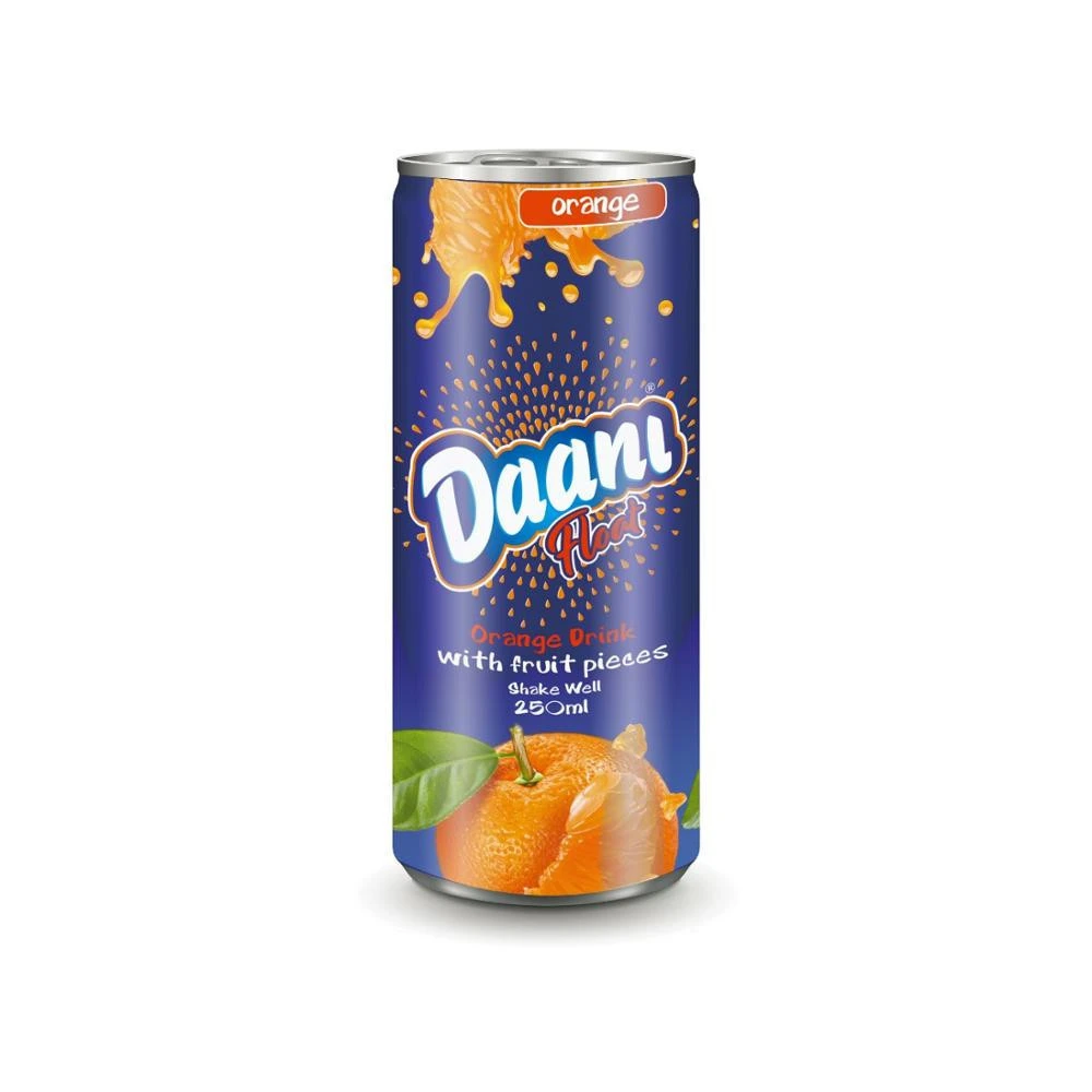 Fresh Orange Pulp Organic Juices - Daani Juices - OEM Brand - Orange Pulpy Juices