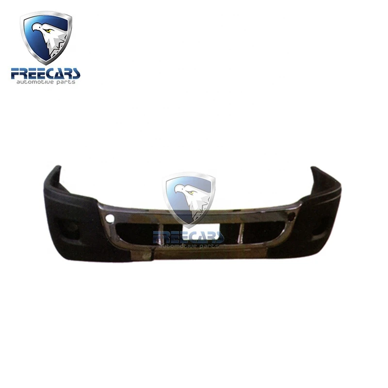 Front Bumper With Hole Chrome Protector Accessories for FREIGHTLINER CASCADIA