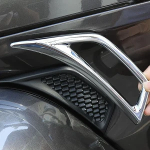 Front Wheel fender intake vents trim decorative frame sticker for jeep wrangler JL Exterior Accessories