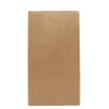 Fsc certified recyclable sos brown kraft paper bag with your own logo
