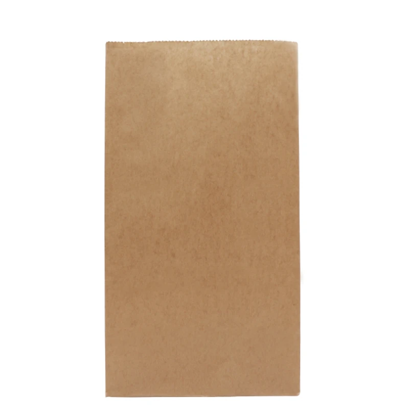 Fsc certified recyclable sos brown kraft paper bag with your own logo