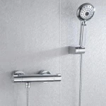 Full Copper Pressurized Constant Temperature Shower Faucet Bathroom Shower Mixing Valve Hot And Cold Shower Faucet Set