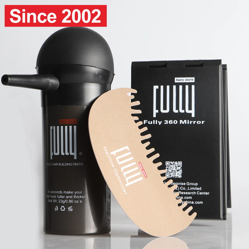 Fully Bald Hair Concealer Products Hair Building Fibers