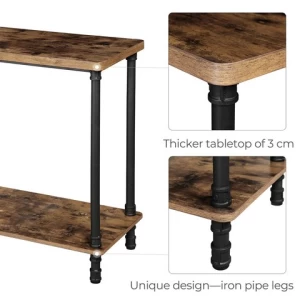 Furniture Manufacturer Directory Wood And Metal Entry Table Metal Wood Timber Hall Console Table In Foyer