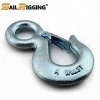 Galvanized Chain Crane Hoist US Type S-320 Carbon Steel Drop Forged Locking Lifting S 320 Eye Hook with Safety Latch
