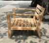 Garden furniture Burmese teak wood outdoor sofa set