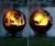 Import Garden Outdoor Metal Sphere World Map Globe Fire Pits from China