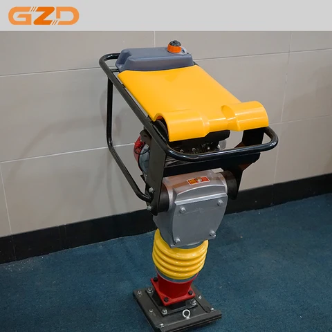 Buy Gasoline Compact Earth Rammer Tamper Soil Tamping Rammer Machine ...