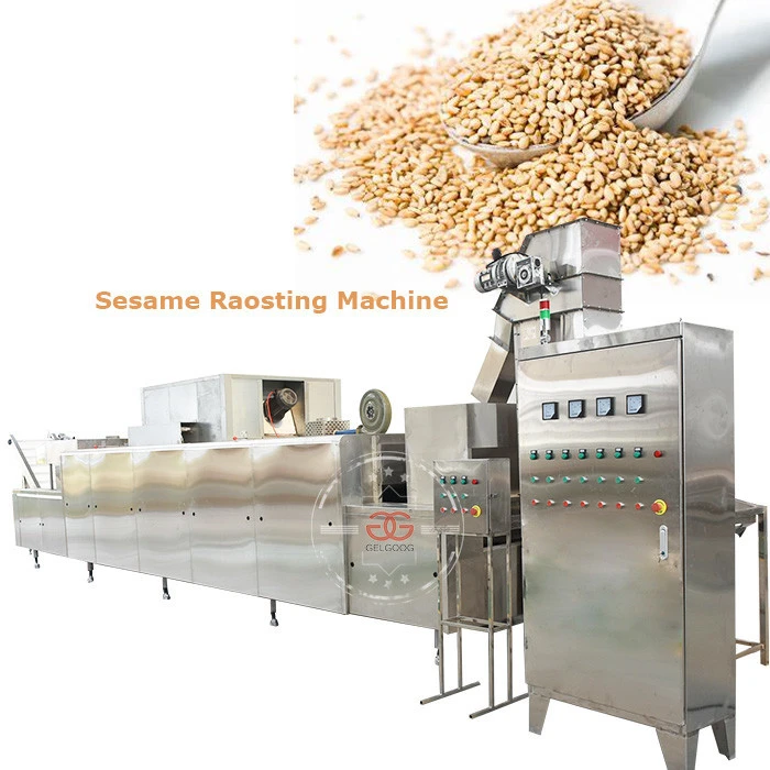 GG-HLD-8 Commercial Soya Macadamia Nuts Roaster Sesame Nut Pumpkin Seed Roasting Machine