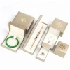 Gilding Printing High-grade Packaging Paper Jewelry Box for Necklace Ring Earring