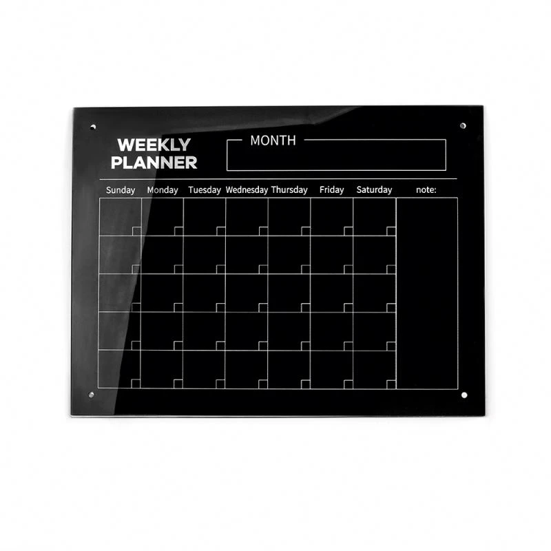 Glass board whiteboard wrighting board message board with marker and magnetic buttons