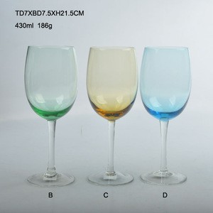 Glass Drinkware Type and Stocked Feature champagne glass goblet stemware