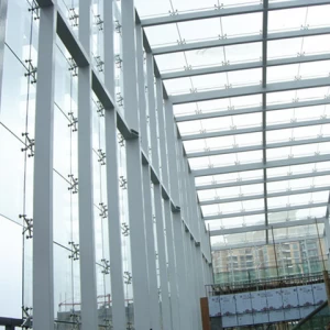 glass fixation spider for clear glass curtain wall