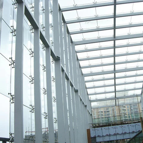 glass fixation spider for clear glass curtain wall