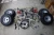Import Go Kart 1M Axle Kit off-road kart modified steering suspension rear axle rear axle front and rear disc brake 7 inch wheel from China