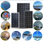 GOING tech good price 500W 100W system mono solar cell panels
