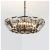 Import Gold Color and crystal+ Iron Material luxury crystal pendant light from China