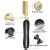 Import Gold Hair Straightener Brush Hair Straightening Tool with Comb 20s Fast Heating from China