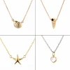 Gold Vermeil Necklace 925 Sterling Silver Jewelry Gold Plated Jewelry Pendant Necklace Women Jewelry Sets