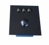 Good quality black titanium trackball