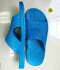 Good quality blue color spu(pvc foamed) material antistatic function ESD slippers made in China