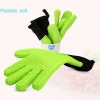 Good Quality Custom Printed Oven Mitt, Long Kitchen Glove With Cotton Inside