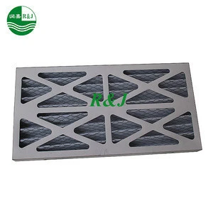 Good Quality G3, G4 Cardboard Frame Panel Air Filter for Air Conditioning System