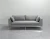 Import gray and white fabric three seat Style sofa from China