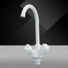 green water drop color bigger and stronger 3 way cold and hot water plastic faucet kitchen faucet sink faucet