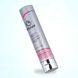 Grey Empty Soft  plastic  eco friendly cosmetic tube