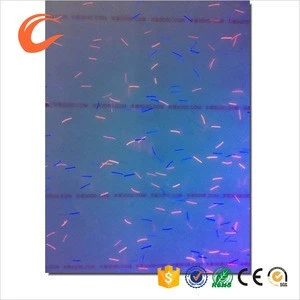 GSM 28 to 40 GSM color fiber paper different custom color and size production in guangzhou,security thread  paper